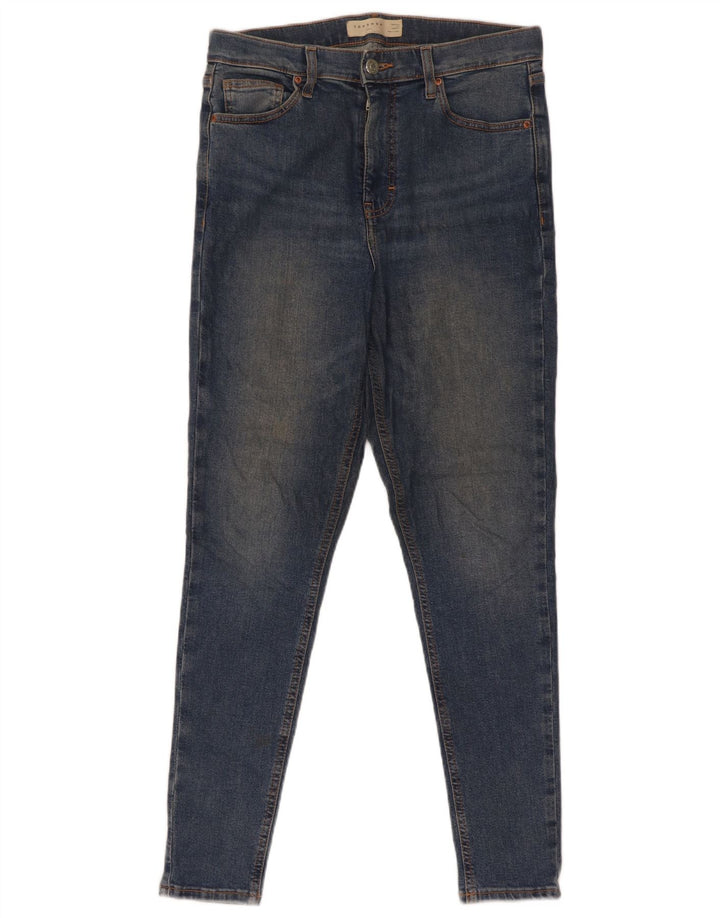 Topshop Jeans skinny Jamie da donna W30 L32 poliestere blu