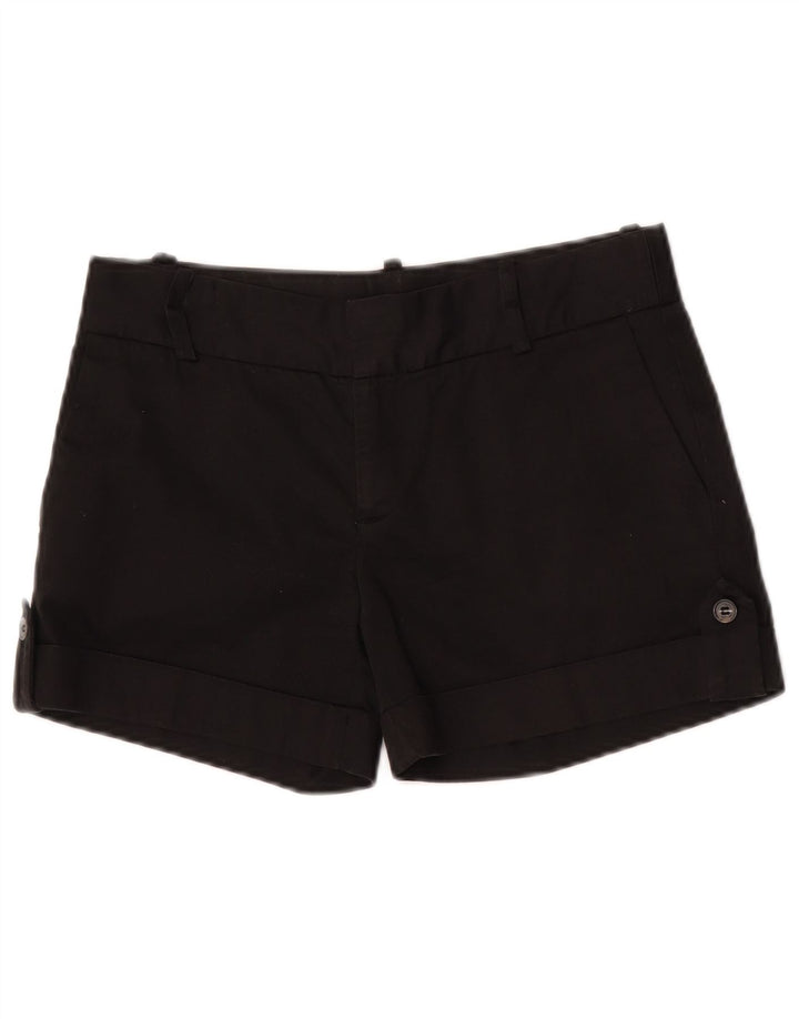 Pantaloncini chino da donna Zara piccoli W26 in cotone nero