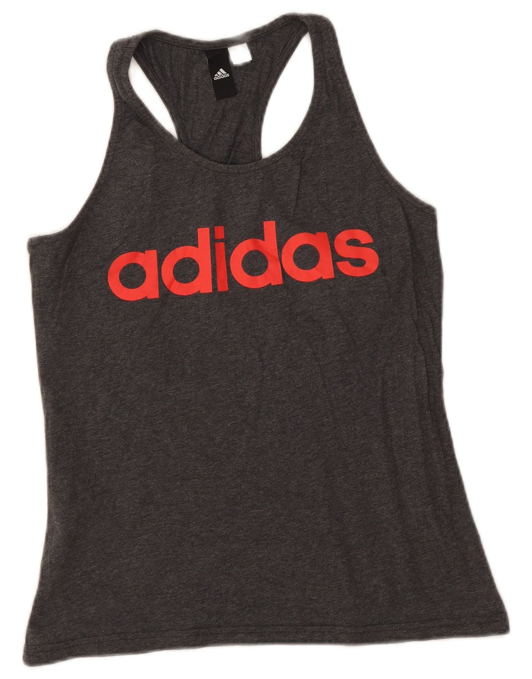 Canotta grafica da donna Adidas UK 8 piccola grigia chiazzata