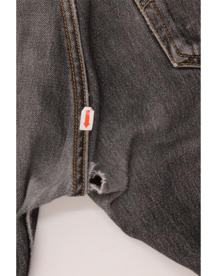 LEVI'S Jeans dritti da uomo 501 W32 L32 cotone nero