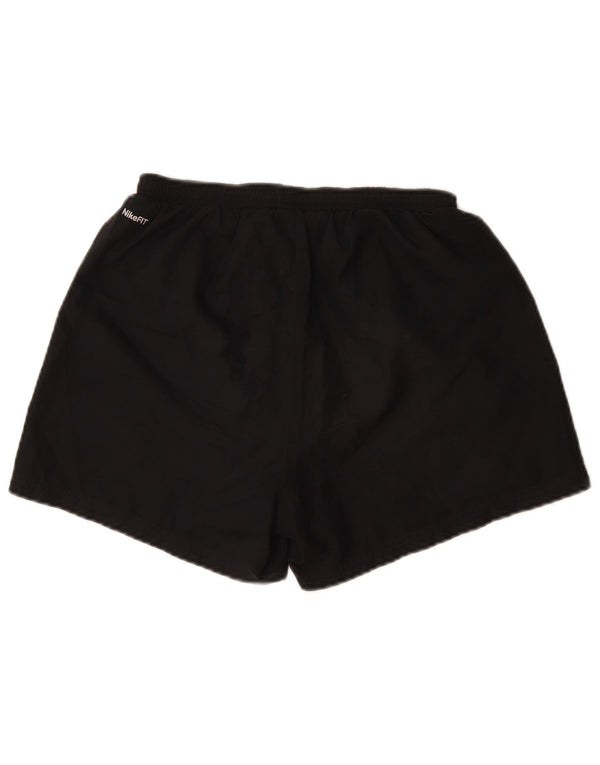 Pantaloncini sportivi Nike da uomo piccoli in poliestere nero