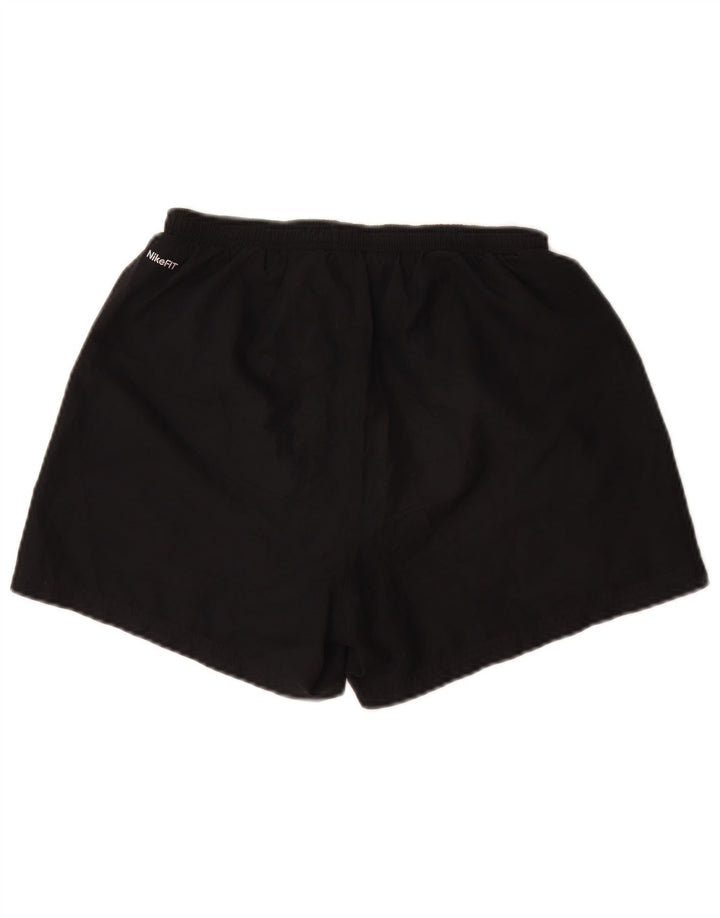 Pantaloncini sportivi Nike da uomo piccoli in poliestere nero