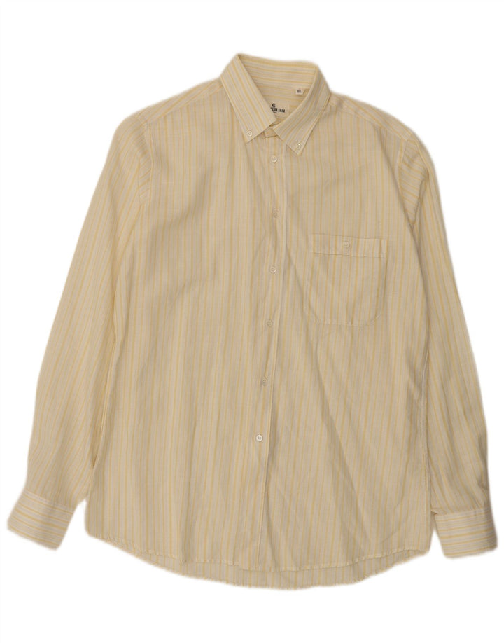 Camicia da uomo Cerruti 1881 taglia 39 media a righe gialle