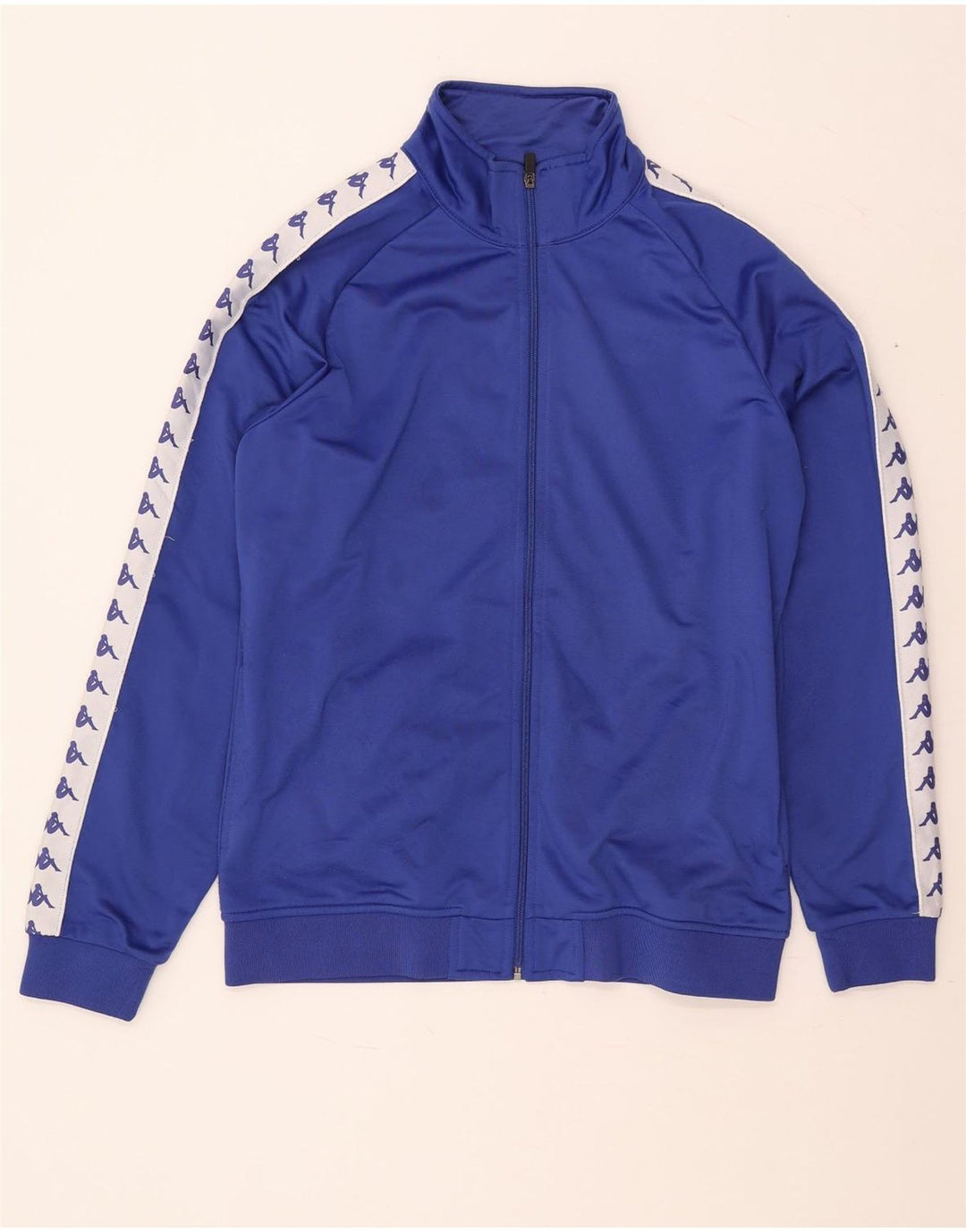 Giacca da tuta grafica da uomo Kappa 2XL Blu Colourblock