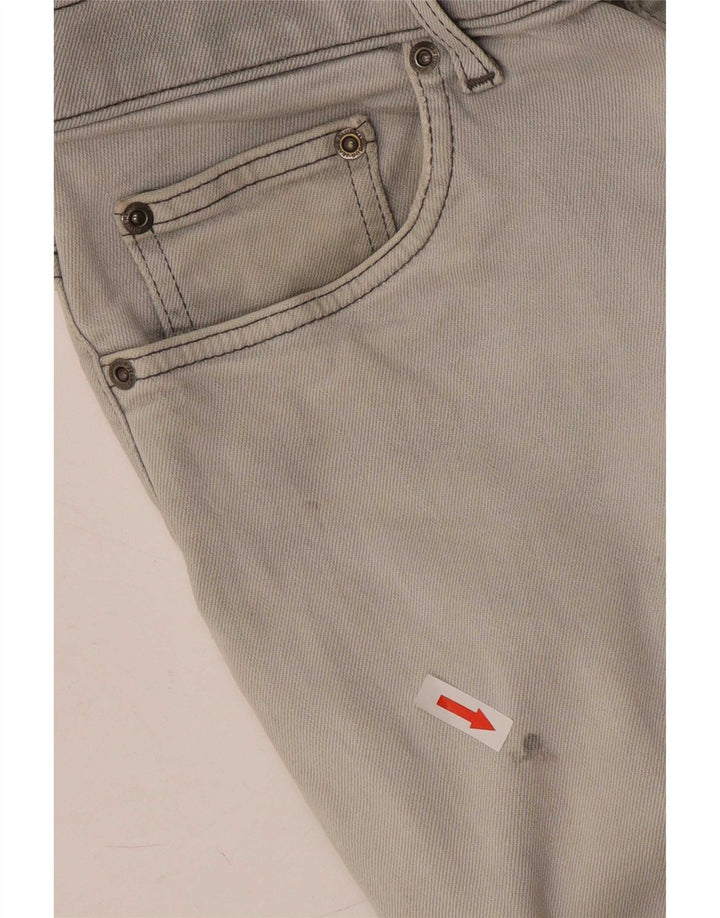 Jeans dritti Marks & Spencer da uomo blu Harbour W34 L29 cotone grigio