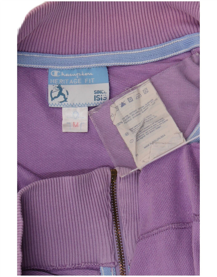 Giacca da tuta da donna Champion Heritage Fit UK 12 viola medio