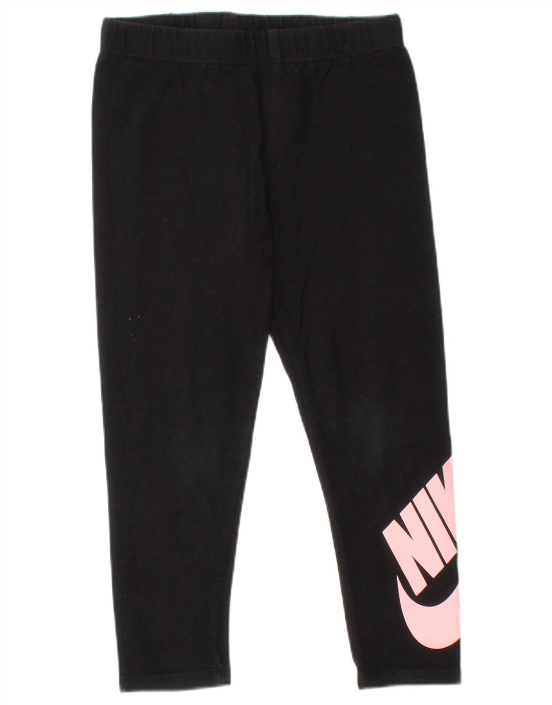 Leggings grafici Nike per ragazze 4-5 anni piccoli neri