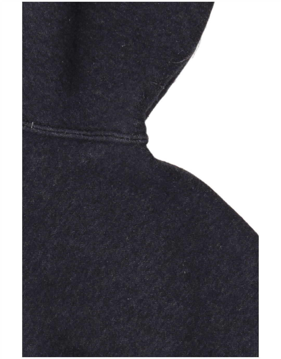 Maglione con cappuccio e zip da uomo NIKE in cotone blu navy medio