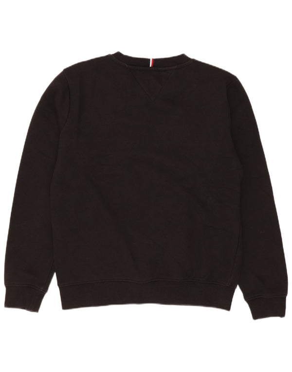 Felpa grafica da bambino Tommy Hilfiger 11-12 anni Colorblock nero