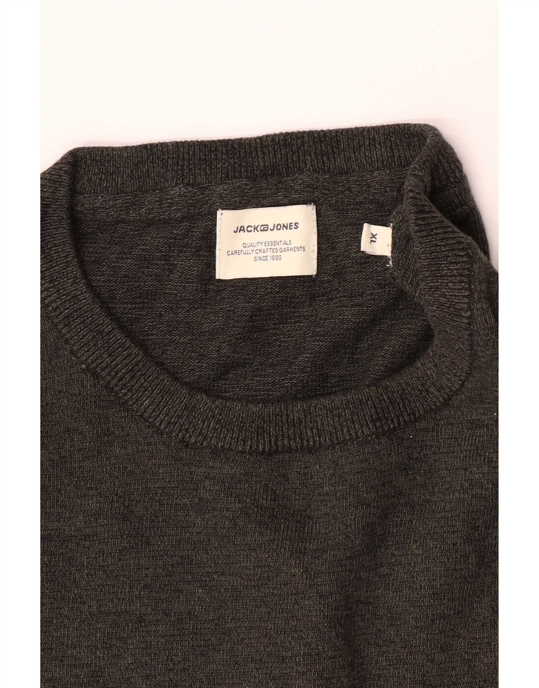 Maglione maglione girocollo da uomo Jack & Jones XL grigio