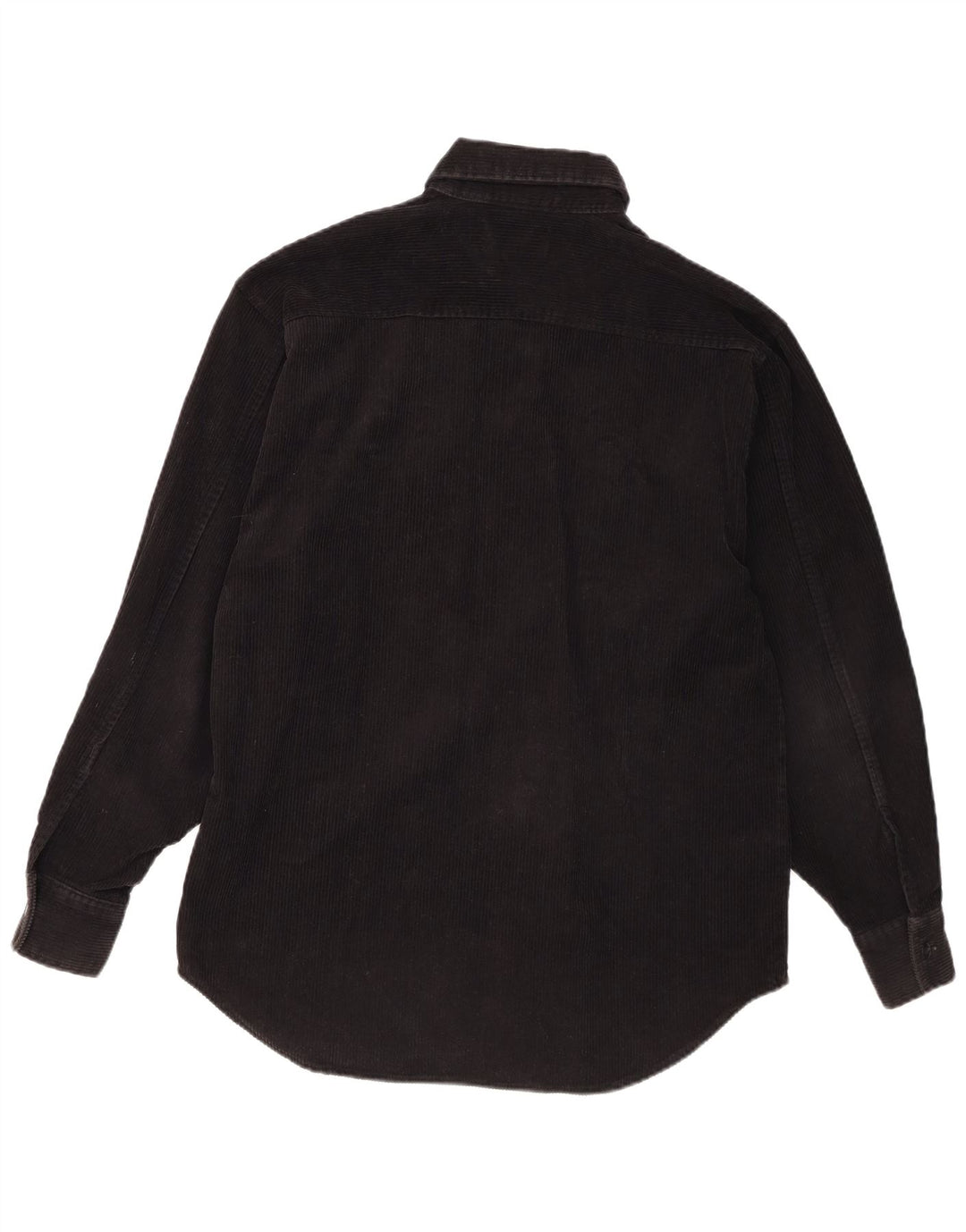 Camicia da uomo in velluto a coste Lee piccola in cotone nero
