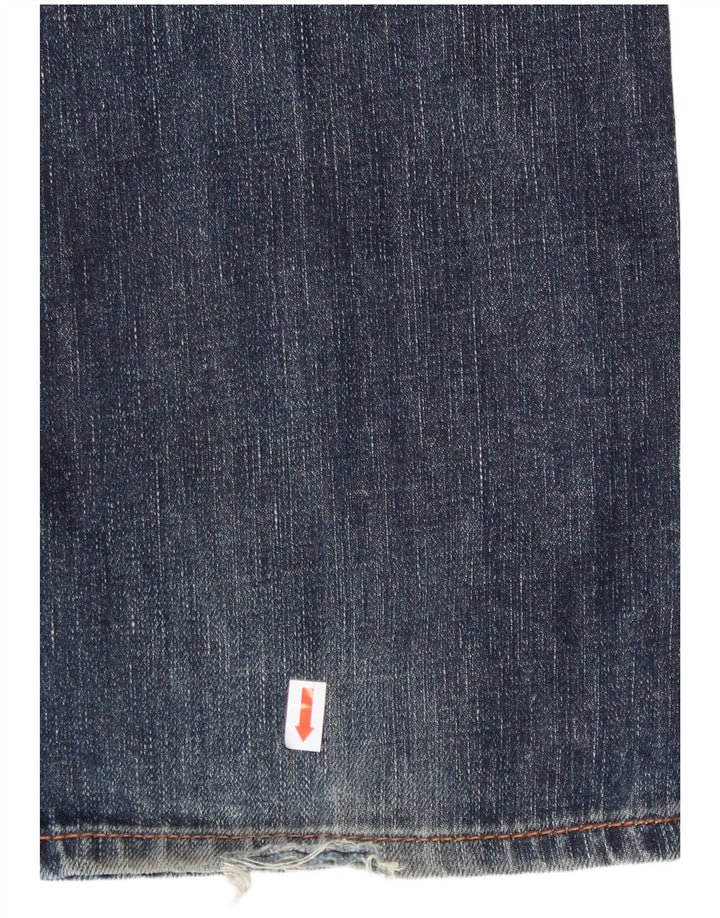 TOMMY HILFIGER Mens Straight Jeans W36 L32 Blue Cotton