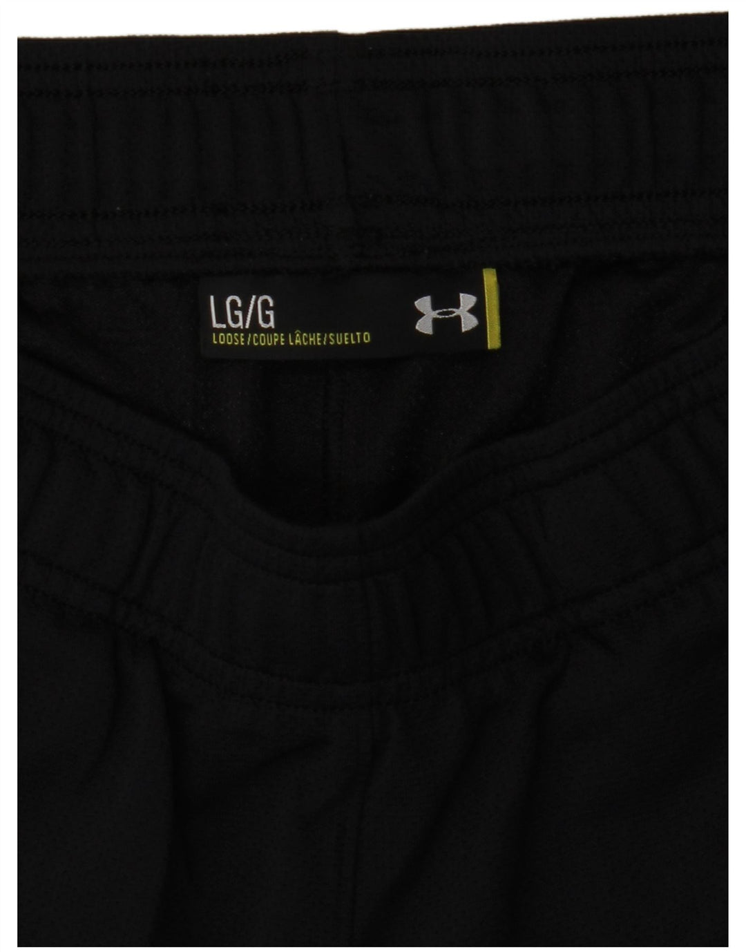 Pantaloncini sportivi da uomo UNDER ARMOUR Large Black Colourblock
