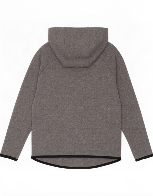 Maglione con cappuccio e zip Nike da ragazzo 12-13 anni Large Grigio