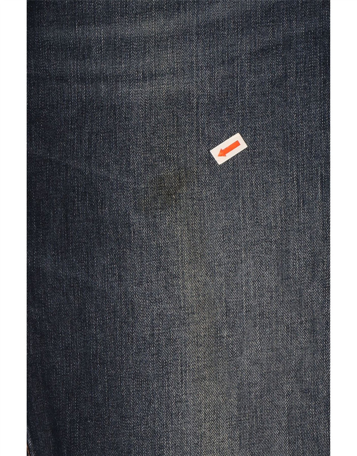 HUGO BOSS Womens Straight Jeans W40 L32 Blue Cotton