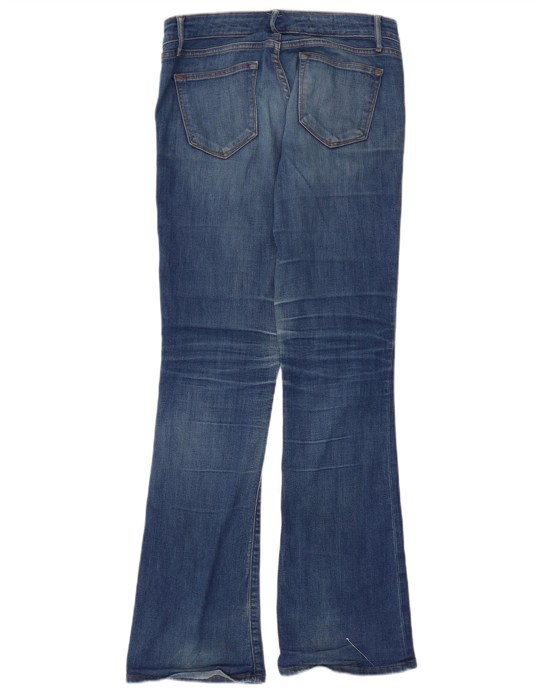Jeans Gap da donna sexy bootcut effetto consumato W26 L31 cotone blu