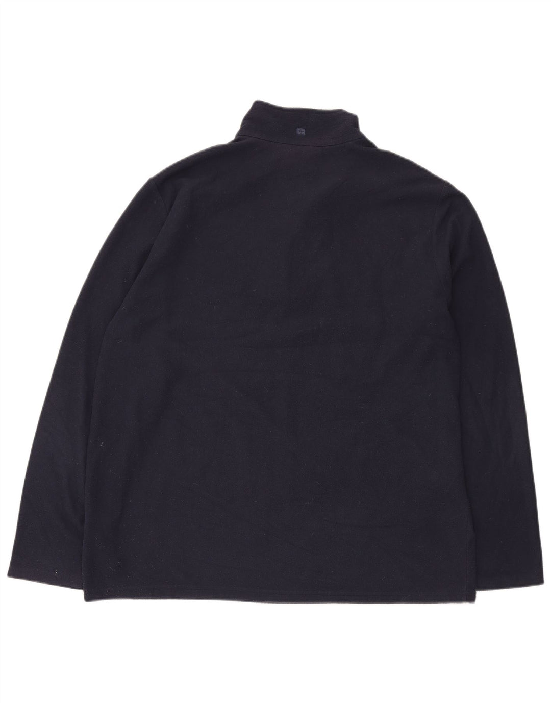 MOUNTAIN WAREHOUSE Maglione in pile da uomo con zip e collo XL in poliestere blu navy