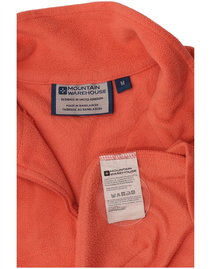 Maglione in pile da donna con collo e zip Mountain Warehouse UK 14 Rosa medio