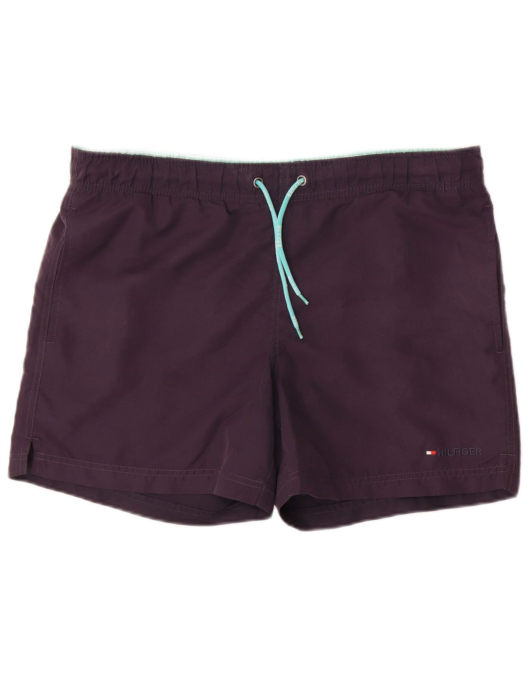 Pantaloncini da bagno da uomo Tommy Hilfiger piccoli blu navy