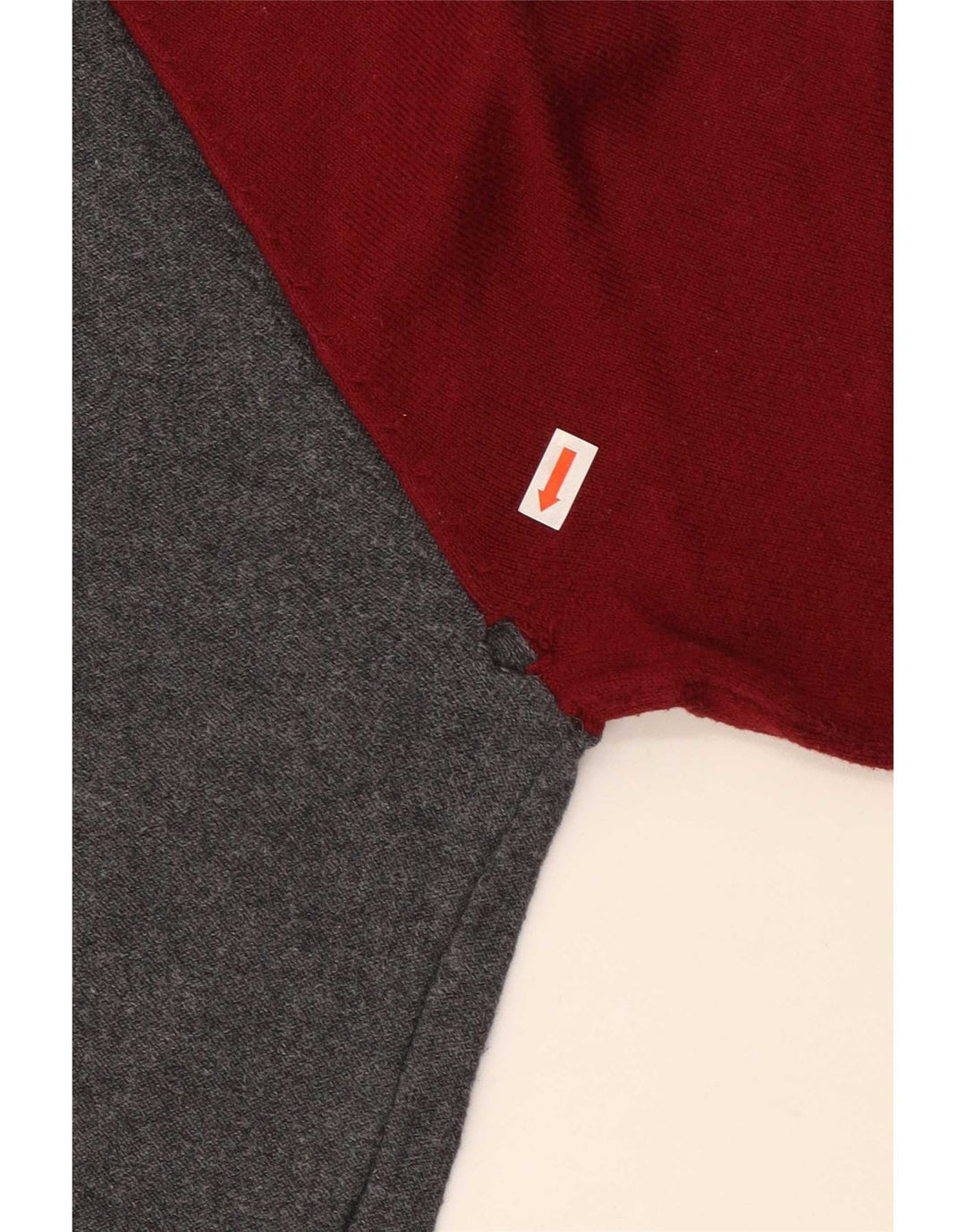 Maglione maglione girocollo da uomo Jack Wills in cotone color block grigio medio