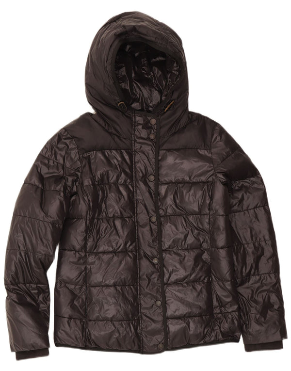 Giacca imbottita con cappuccio da donna Replay UK 14 poliestere nero medio
