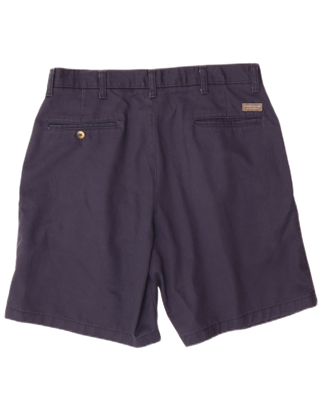 WRANGLER Pantaloncini chino con pegged Timber Creek da uomo W34 Large in cotone blu navy