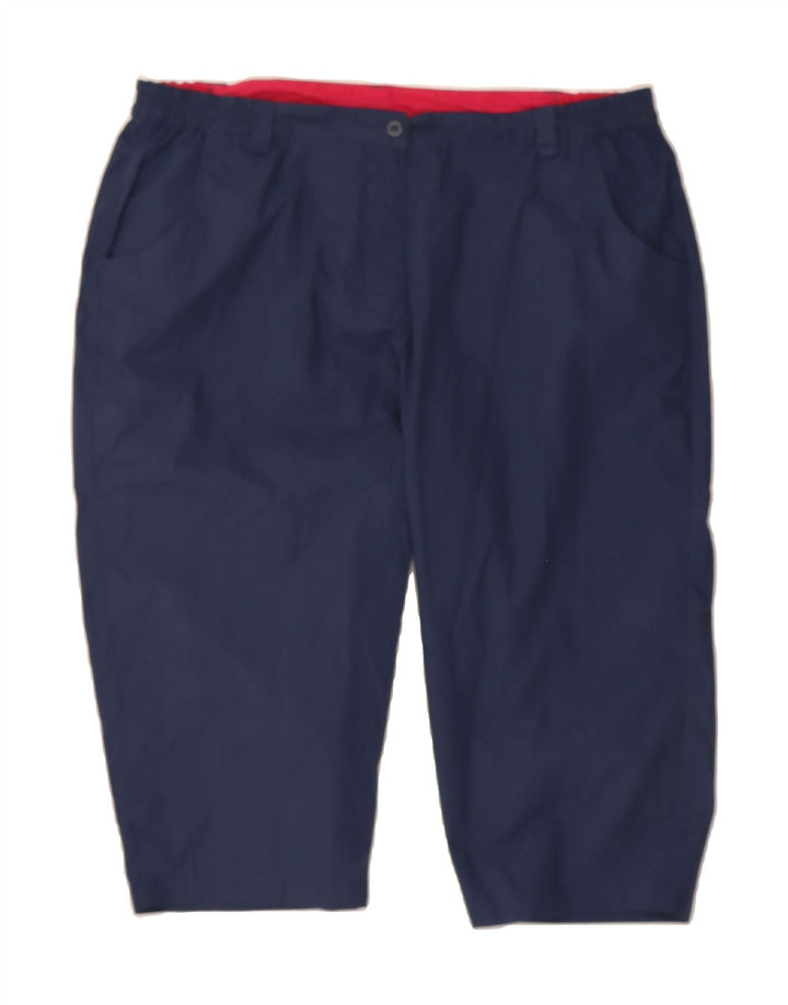 MOUNTAIN WAREHOUSE Womens Bermuda Shorts UK 20 2XL W40 Navy Blue Polyester Vintage Mountain Warehouse and Second-Hand Mountain Warehouse from Messina Hembry 