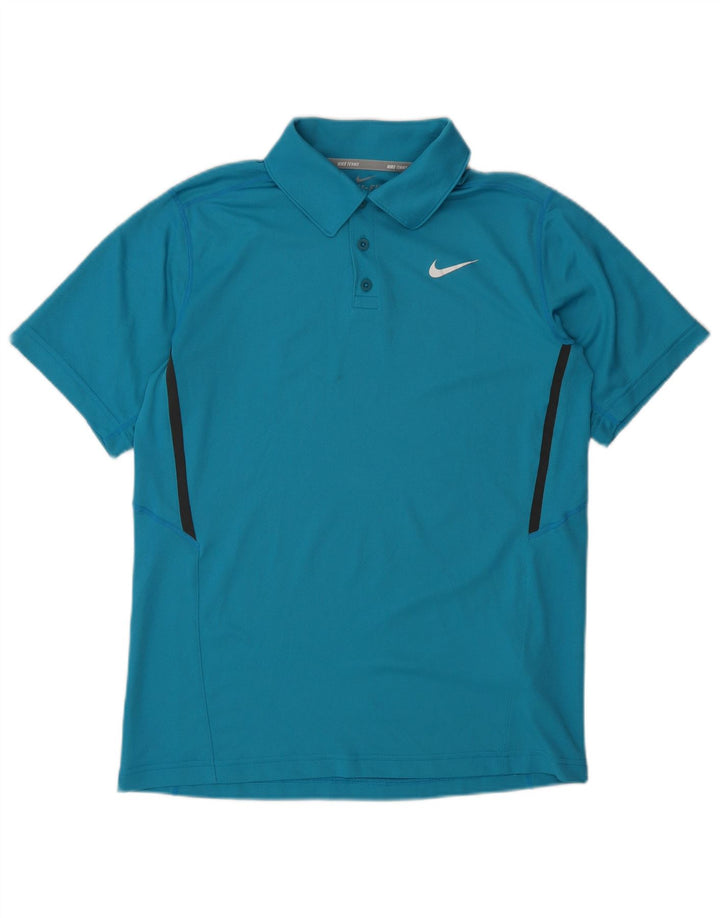Polo NIKE da bambino 13-14 anni XL blu poliestere