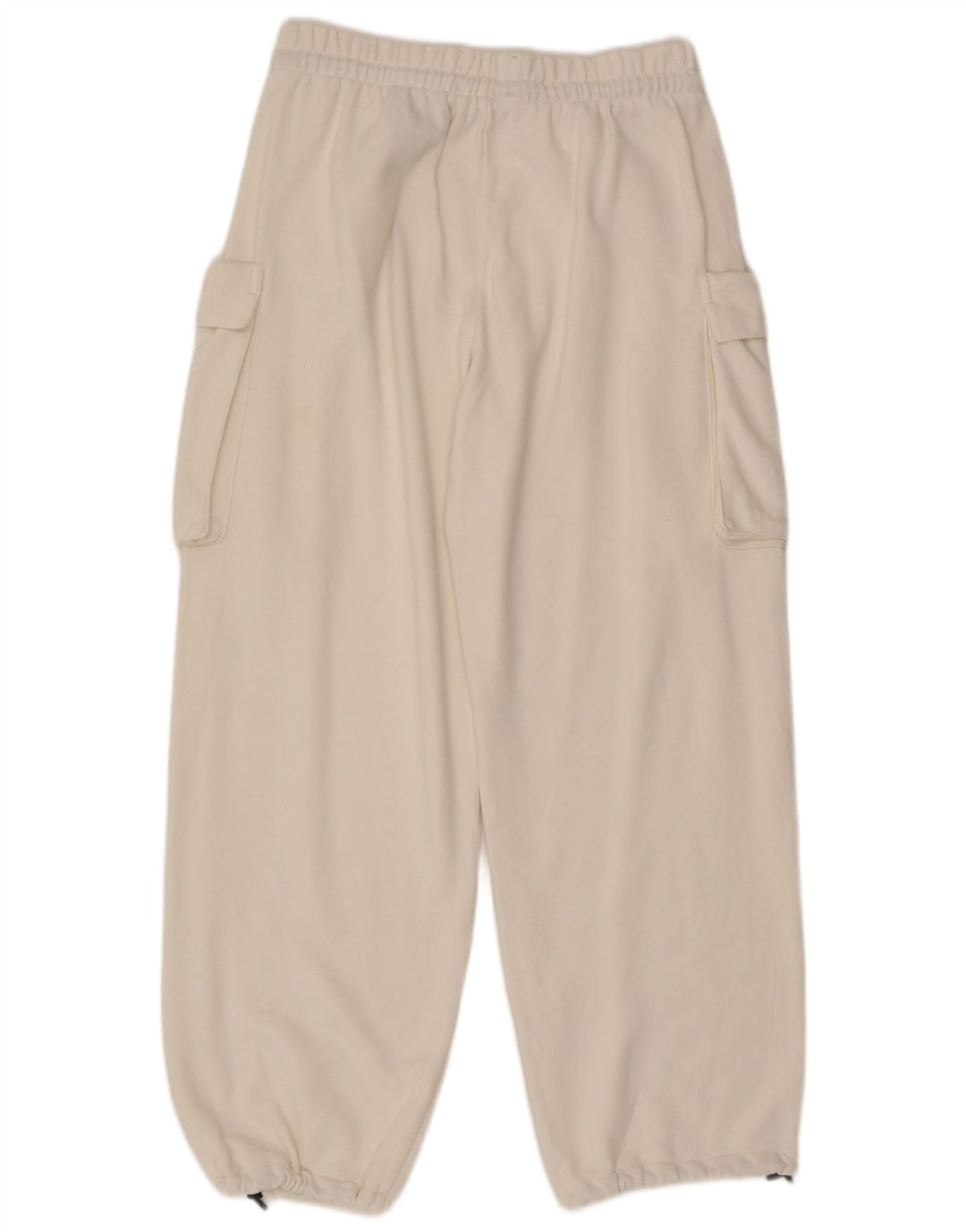 Replay Pantaloni da tuta cargo da uomo Joggers piccoli in cotone bianco