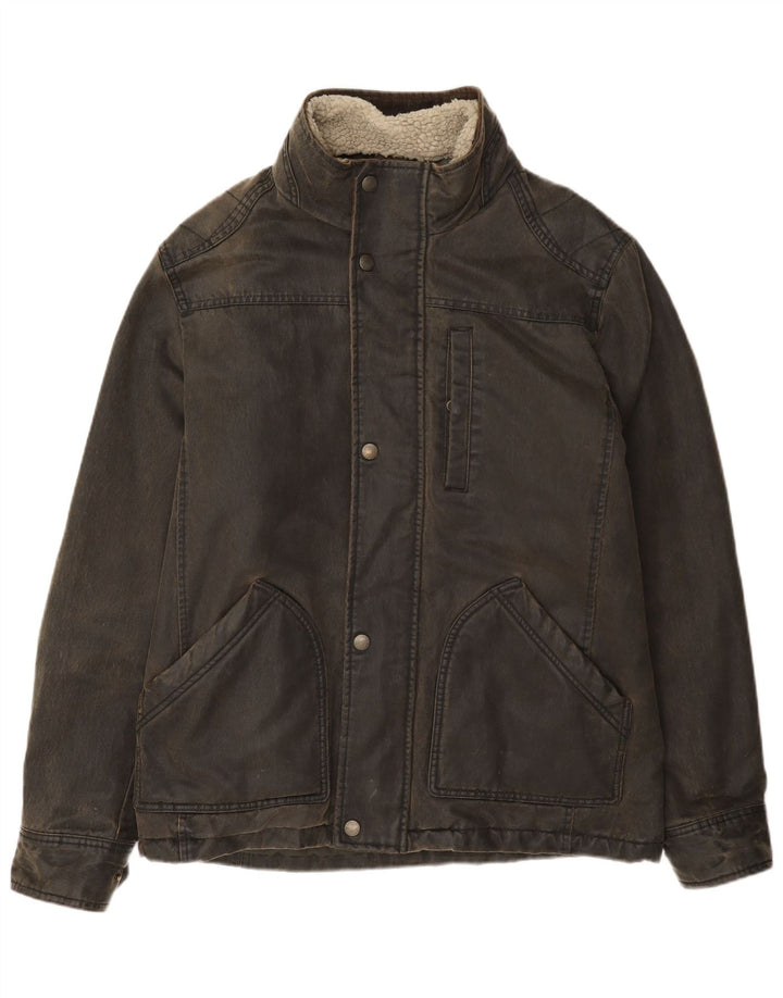 Giacca da uomo in cotone cerato Fat Face UK 38 Marrone medio