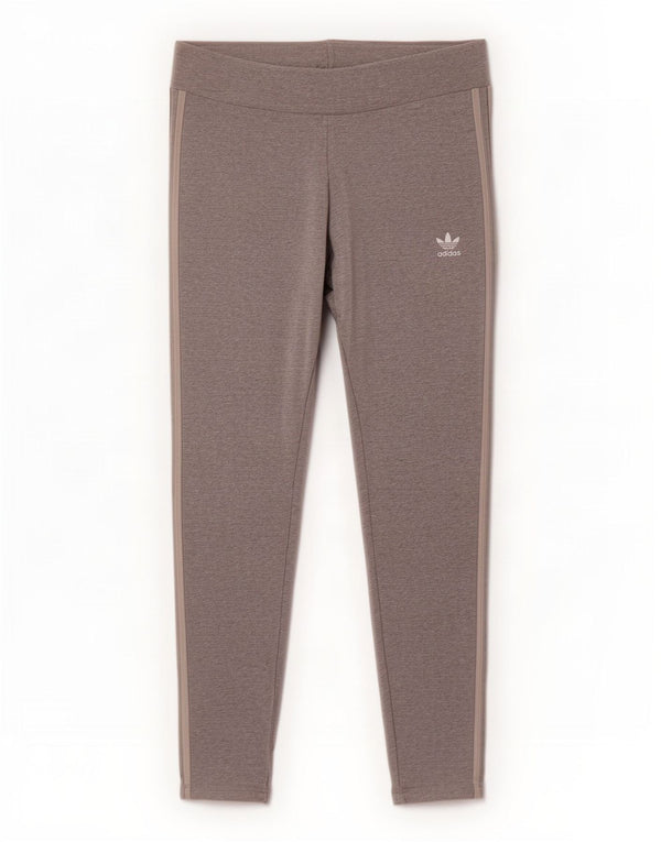 Leggings Adidas da donna UK 20 2XL cotone chiazzato grigio