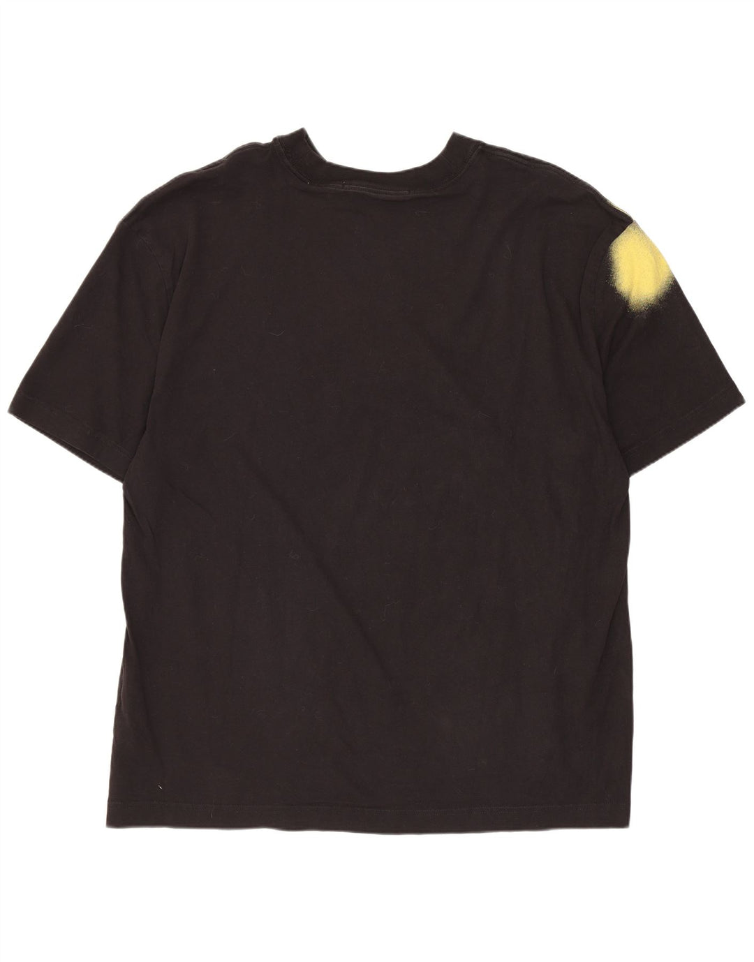 CALVIN KLEIN JEANS T-shirt da uomo Top Large in cotone tie-dye nero