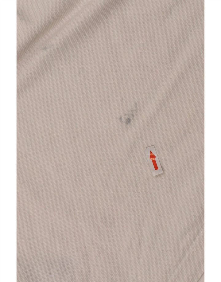 Polo da uomo Tommy Hilfiger XL in cotone bianco