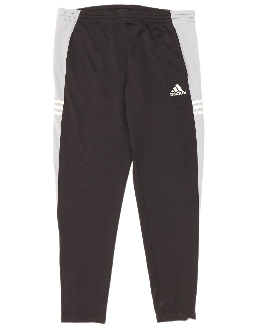 Pantaloni da tuta da uomo Adidas UK 40/42 Poliestere color block medio nero