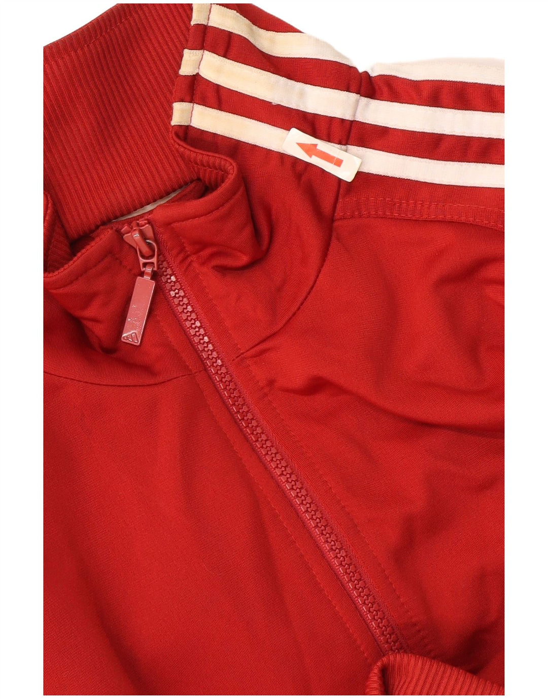 Giacca da tuta da uomo Adidas UK 40/42 poliestere rosso medio