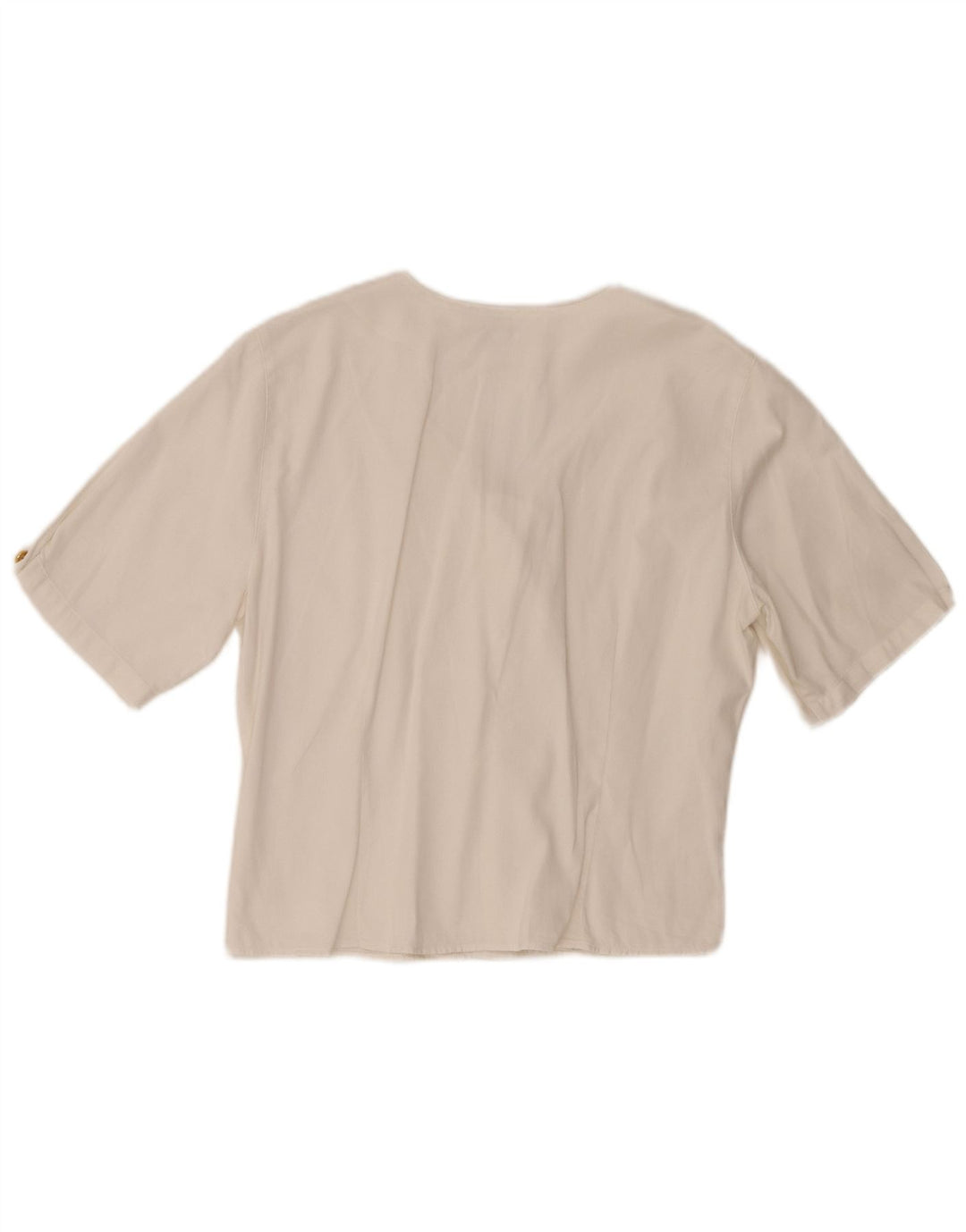 Enara Camice Camicetta doppiopetto da donna Top UK 16 Large Bianco