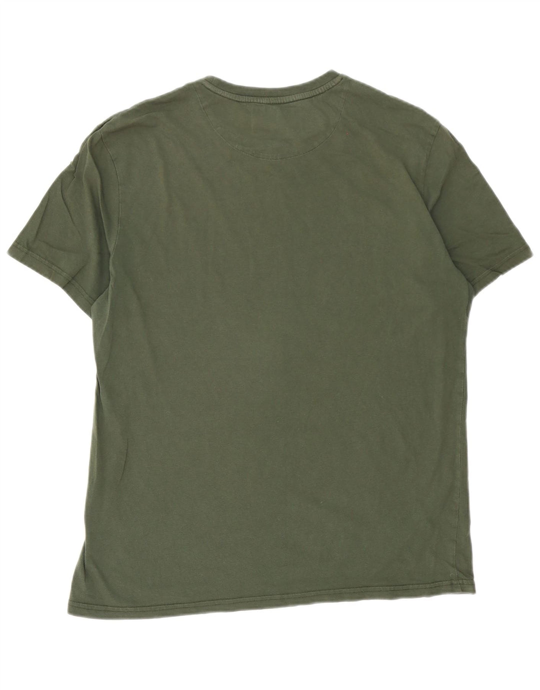 T-shirt da uomo Lyle & Scott Top XL in cotone kaki