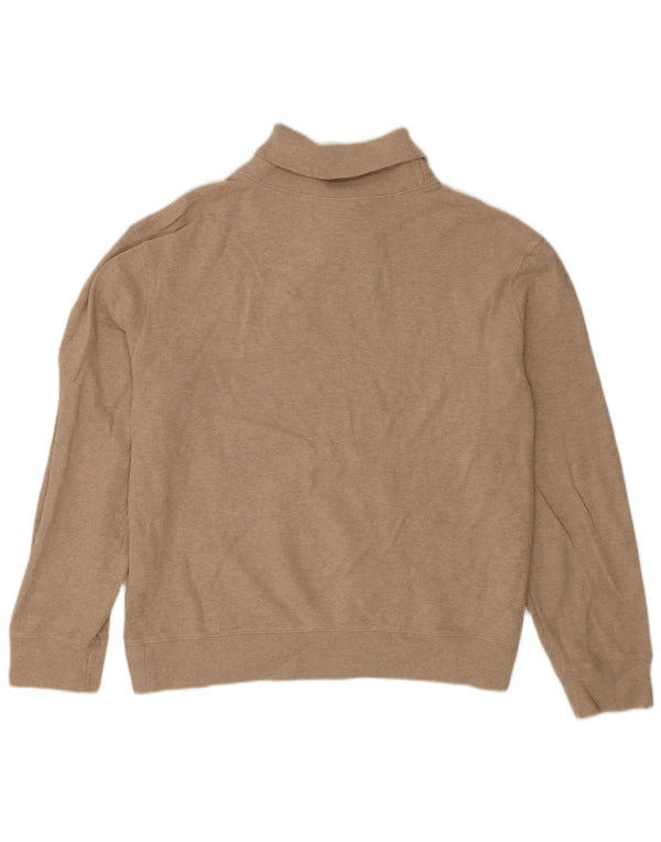 Polo Ralph Lauren Maglione da uomo con collo a scialle 2XL in cotone beige