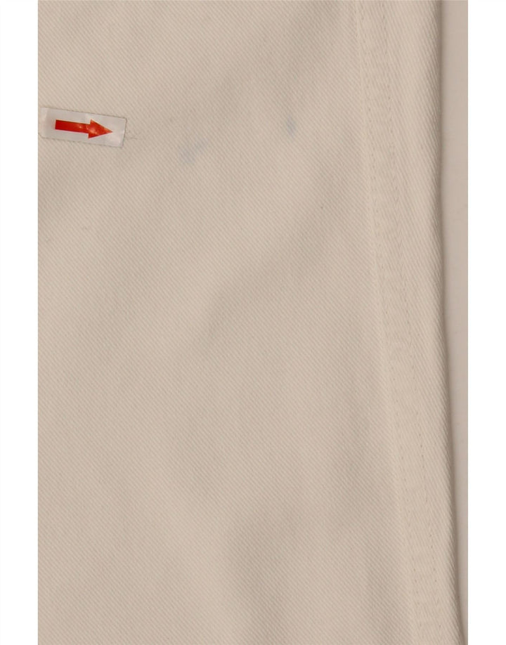 Jeans slim da donna Roy Rogers W30 L31 cotone bianco