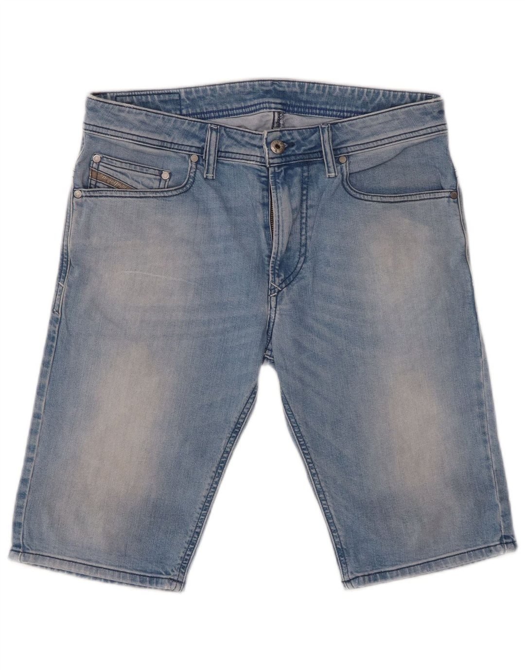 Pantaloncini di jeans da donna DIESEL W29 cotone blu medio