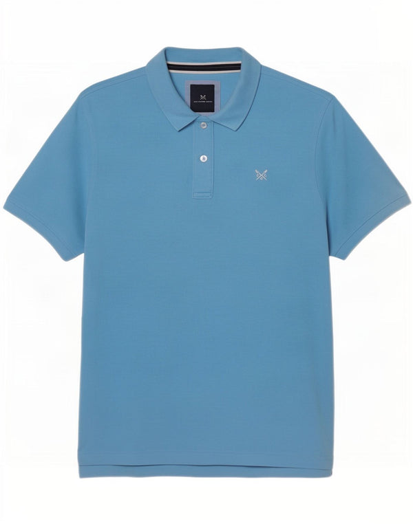 Crew Clothing Polo da uomo grande in cotone blu