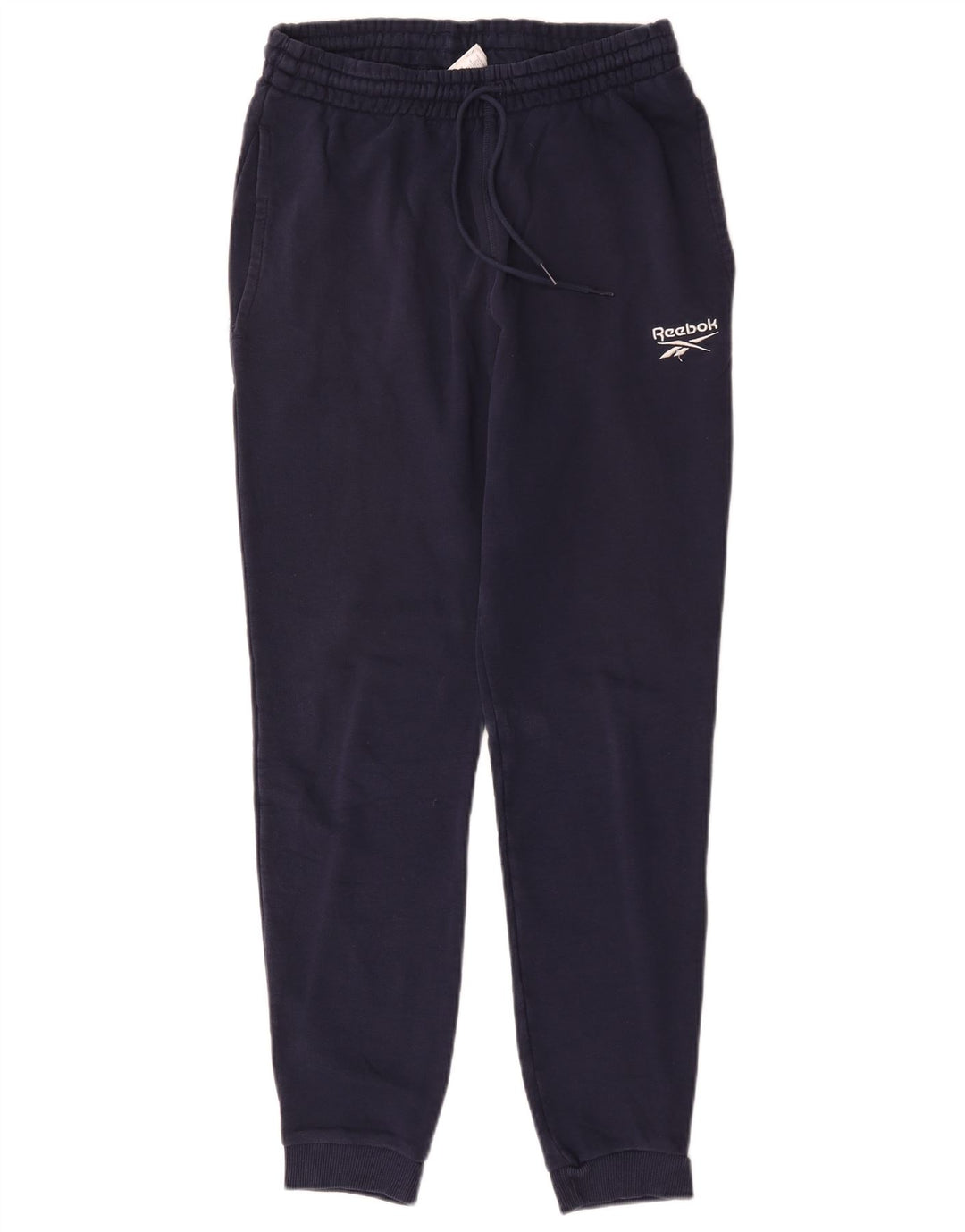 Pantaloni da tuta da uomo Reebok Joggers medi in cotone blu navy