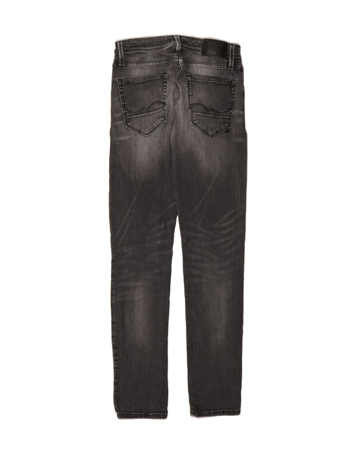 JACK & JONES Mens GLENN Slim Jeans W30 L34 Grey Polyester Vintage Jack & Jones and Second-Hand Jack & Jones from Messina Hembry 