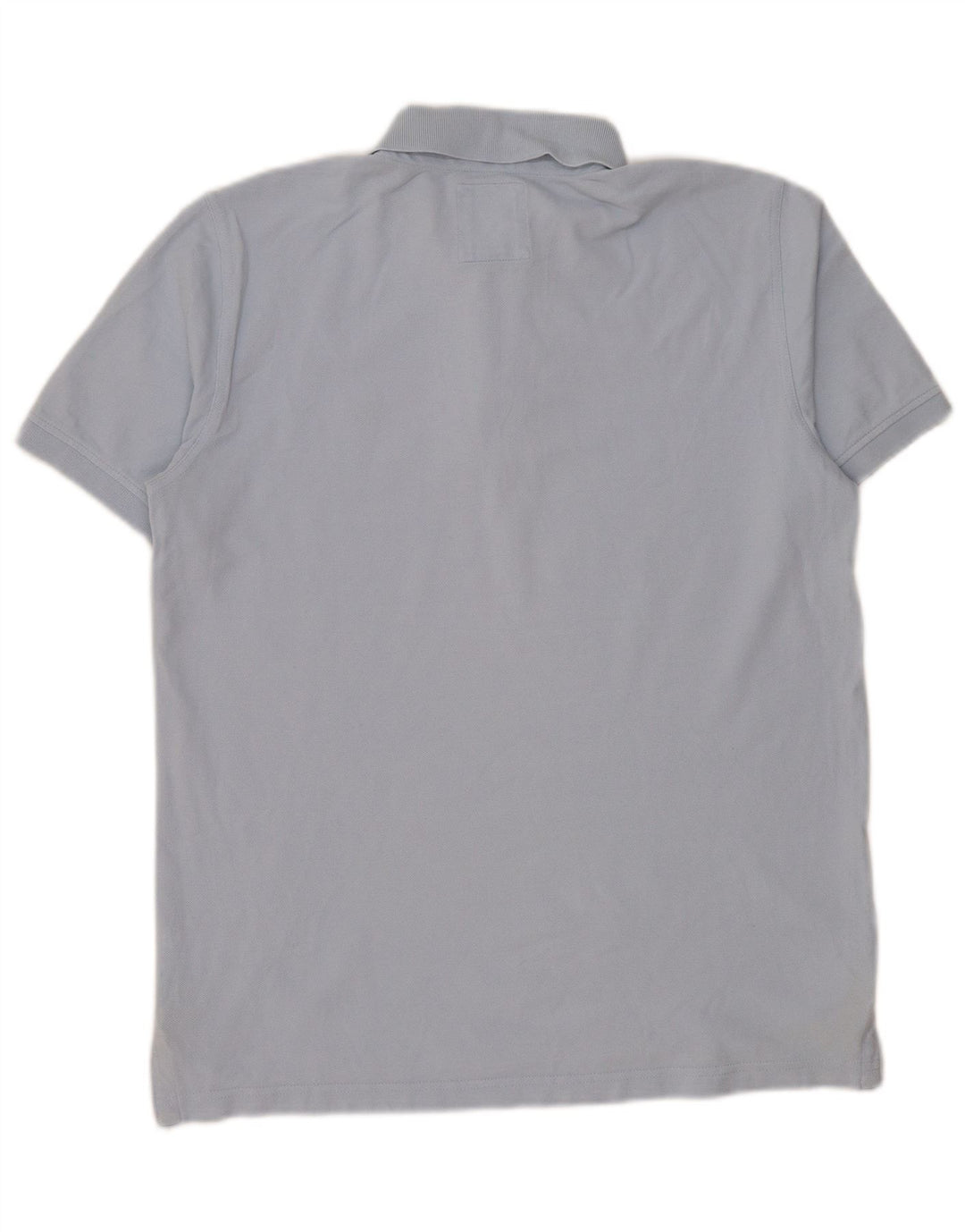 Crew Clothing Polo da uomo in cotone blu medio