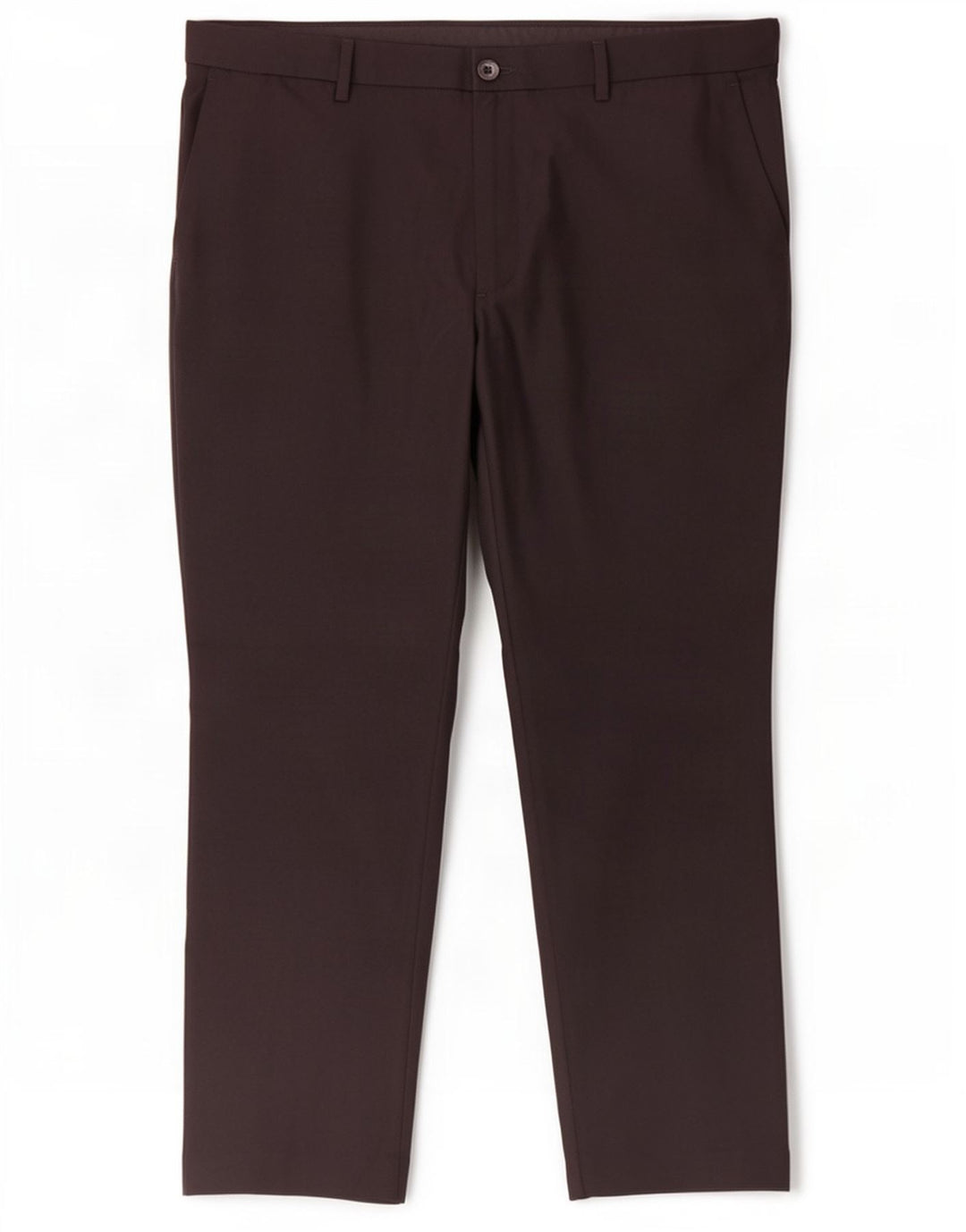 Pantaloni chino slim da uomo Marks & Spencer W40 L29 poliestere nero