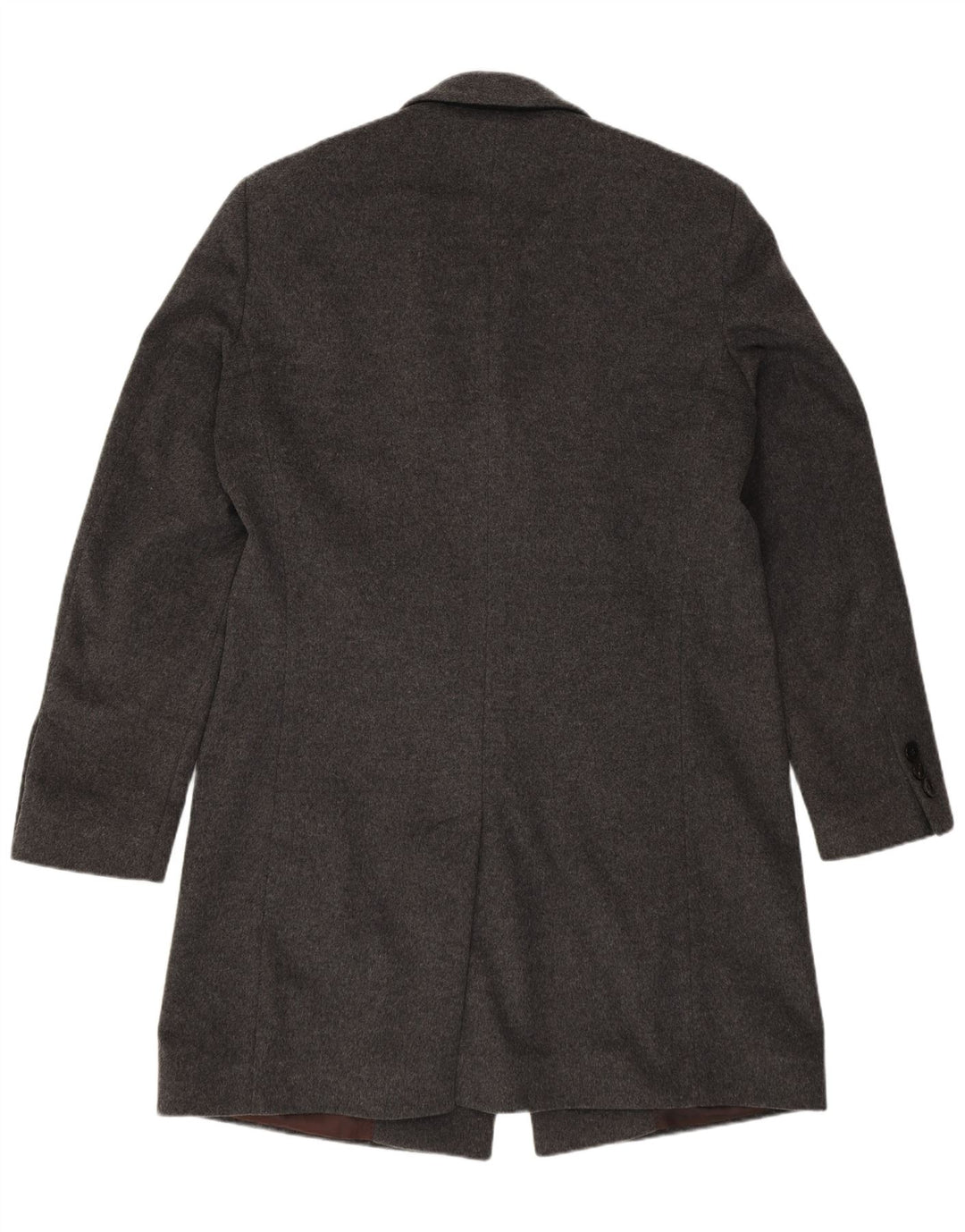 Cappotto da uomo Hugo Boss EU 50 grande lana vergine grigia