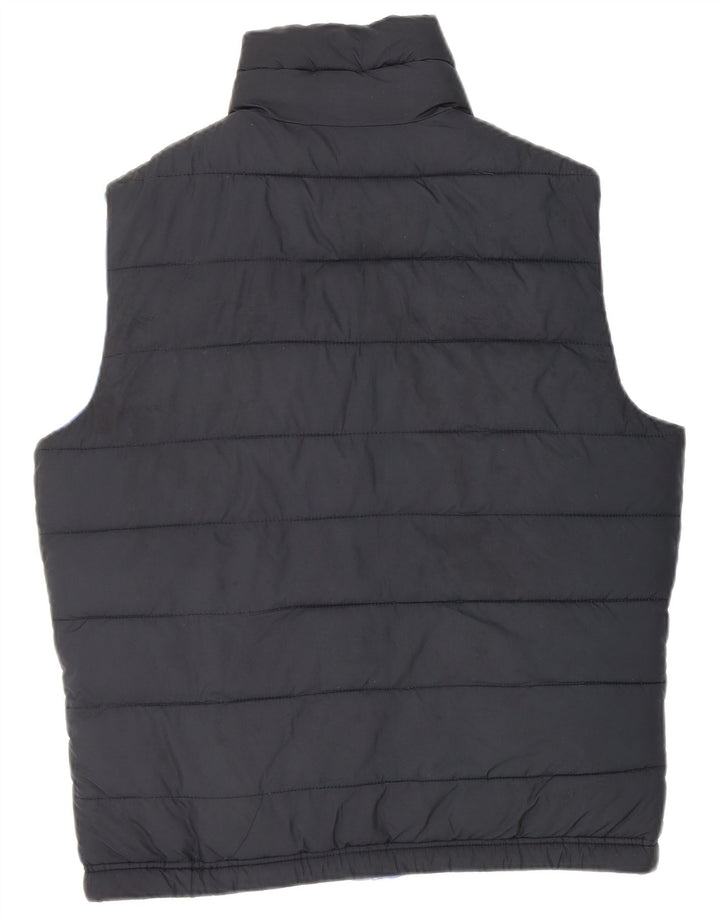 Gilet imbottito reversibile da uomo Hollister UK 38 medio blu navy poliestere