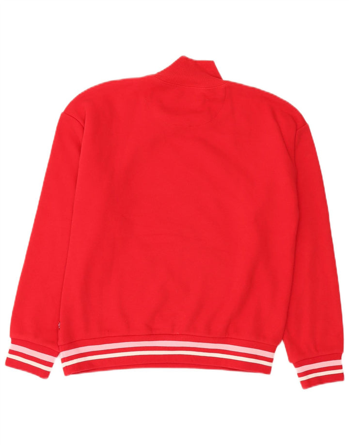 Felpa grafica per ragazze Levi's, maglione, 13-14 anni, grande, rossa