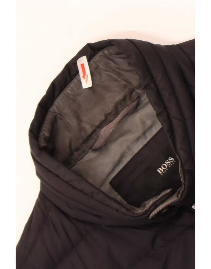 Giacca imbottita da uomo Hugo Boss EU 50 Large nera in poliammide