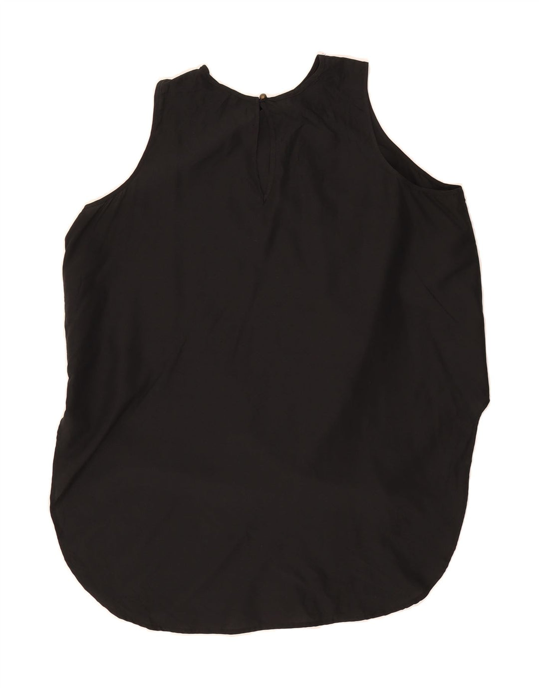 MOSSIMO Womens Sleeveless Blouse Top UK 14 Medium Black Polyester Vintage Mossimo and Second-Hand Mossimo from Messina Hembry 